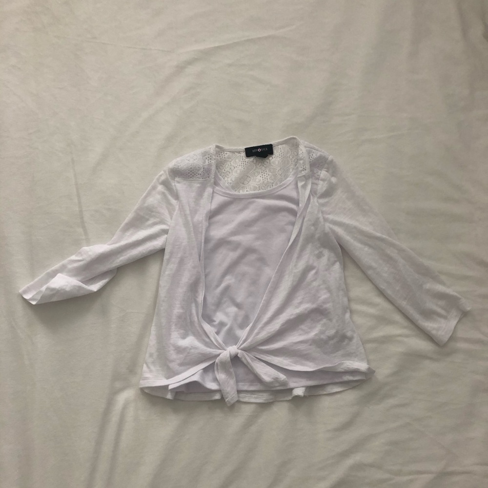 Amy Byer White Shirt
